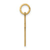 14K Laser Cut Ichthus Cross Charm