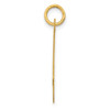 14k Large Fancy Script Letter A Initial Charm