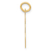14k Large Script Letter E Initial Charm