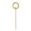 14k Large Script Letter G Initial Charm