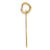 14k Large Script Letter S Initial Charm