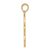 14k Polished Cut Out Flower Pendant