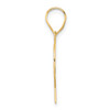 14k Polished Number 42 Pendant 14k Polished Number 42 Pendant