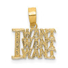 14K I WANT WANT WANT Charm