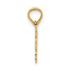 14K BORN TO SHOP Charm