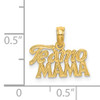 14K TE AMO MAMA Charm