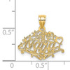 14K #1 NANA  Charm