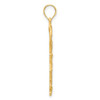 14k Gymnast w/ Ribbon Pendant