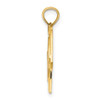 14k w/Rhodium US AIR FORCE T-Shirt Charm