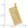 14k FLORIDA SARASOTA License Plate Charm