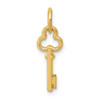 14k Key Letter I Initial Charm 14k Key Letter I Initial Charm
