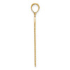 14K 3-D Flat Hand Saw Charm