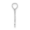 14K White Gold Cut Out Flower Charm 14K White Gold Cut Out Flower Charm