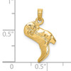14K 3-D Cowboy Boot Charm