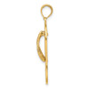 14K Multi Starfish Flip-Flop Charm