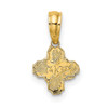 14K Mini 4 Way Religious Medal