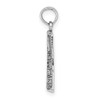 14K White Gold Southern Most Point USA / KEY WEST FL Charm