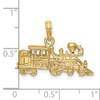 14K 3-D Train Engine Charm