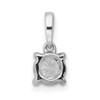 14k White Gold 1/5ct. Diamond Pendant