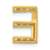 14K  Diamond Letter E Initial Charm