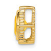 14k Cushion Citrine Chain Slide