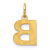 14ky Letter B Initial Pendant
