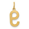 14ky Lowercase Letter G Initial Pendant