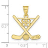 10KY Personalized Hockey Pendant