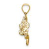 14K Enameled Bouquet of White Roses
