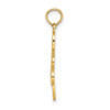 14K Filigree 3-Leaf Clover Charm