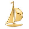 14K 3D Sailboat Slide