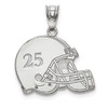 14KW Personalized Football Helmet Pendant