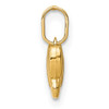 14k Polished Butterfly Charm