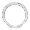 14k White Gold Sapphire Band
