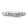 14k White Gold Anniversary Band