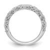 14k White Gold Anniversary Band