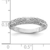 14k White Gold Anniversary Band