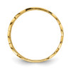 14K Polished Weave Ring