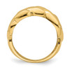 14k Polished Entwined Braided Ring