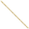 10k 5.25mm Fancy Polished Link Bracelet