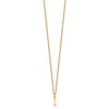 10KY Cutout Letter I Initial Necklace