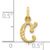 10K Initial C Charm