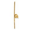 14KY Monogram Pin