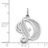 10KW Filigree Initial D Pendant