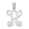 10KW Initial Letter A Pendant