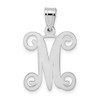 10KW Initial Letter M Pendant