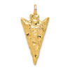10k Arrow Head Charm 10k Arrow Head Charm