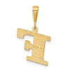 10KY Initial F Pendant