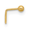14k 2mm Ball Nose Stud