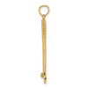 10k 3-D Single Golf Club with Ball Charm